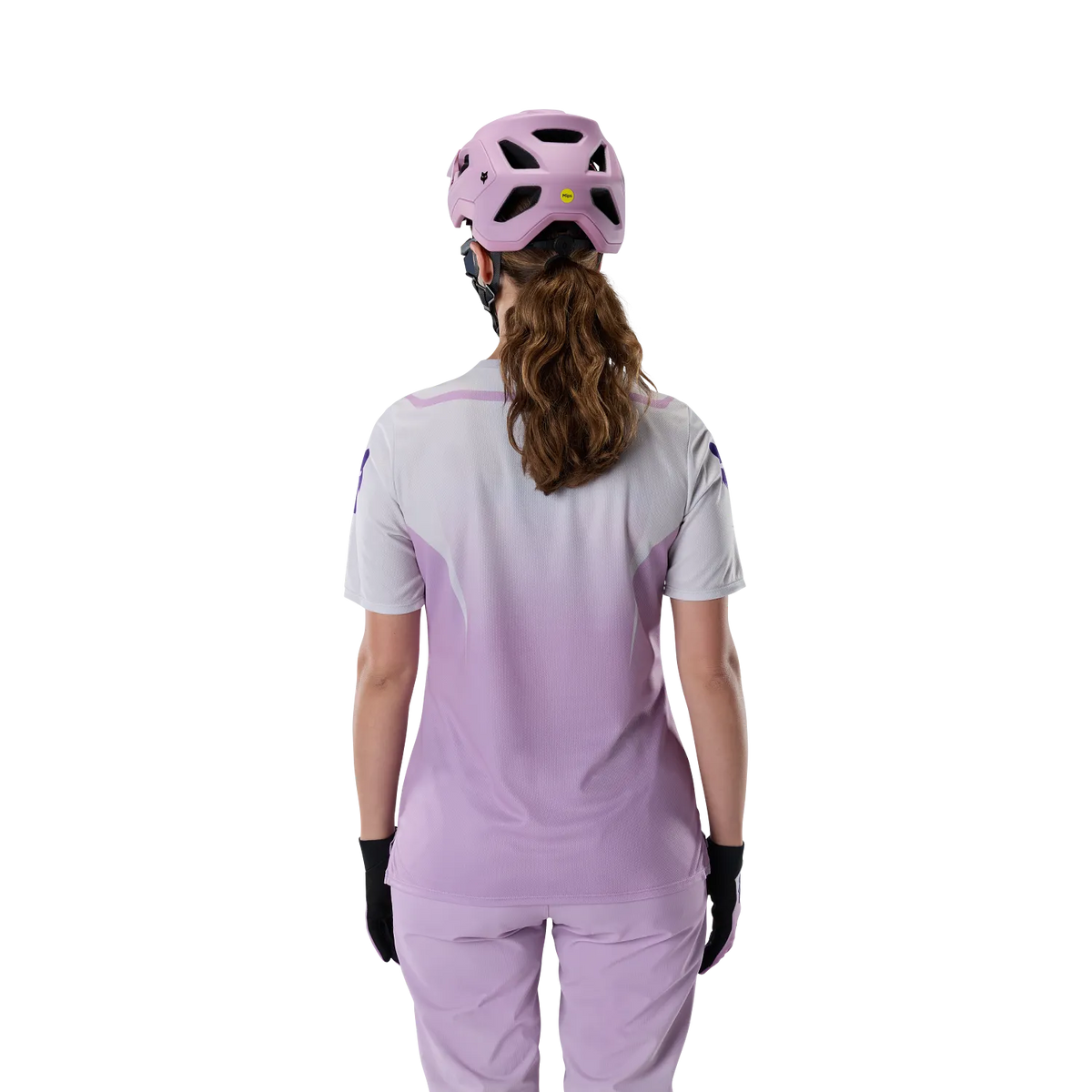 Maillot FOX RANGER FOUNDRY Femme Manches Courtes Lavande