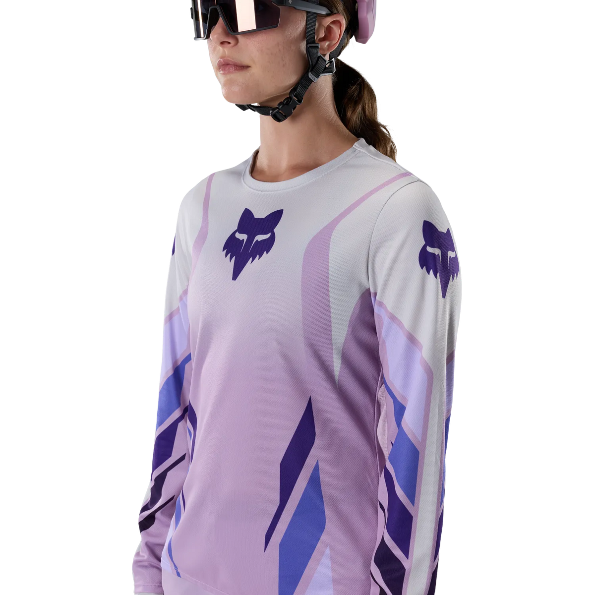 Maillot FOX RANGER FOUNDRY Femme Manches Longues Lavande