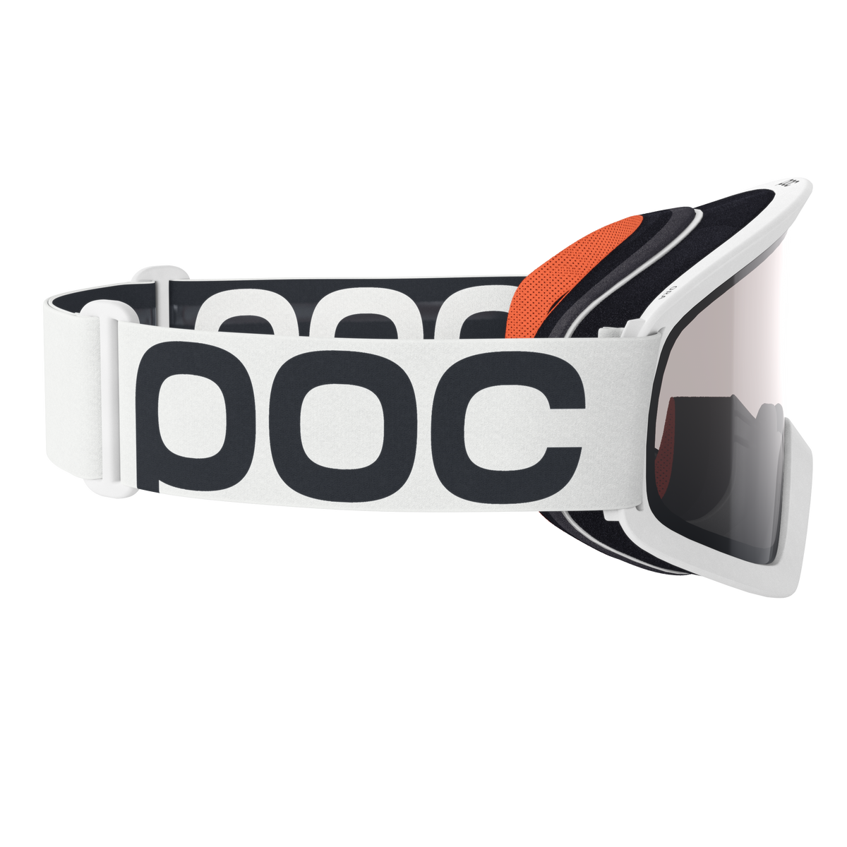 Masque POC ORA Blanc Écran Clarity Trail Cloudy Brown