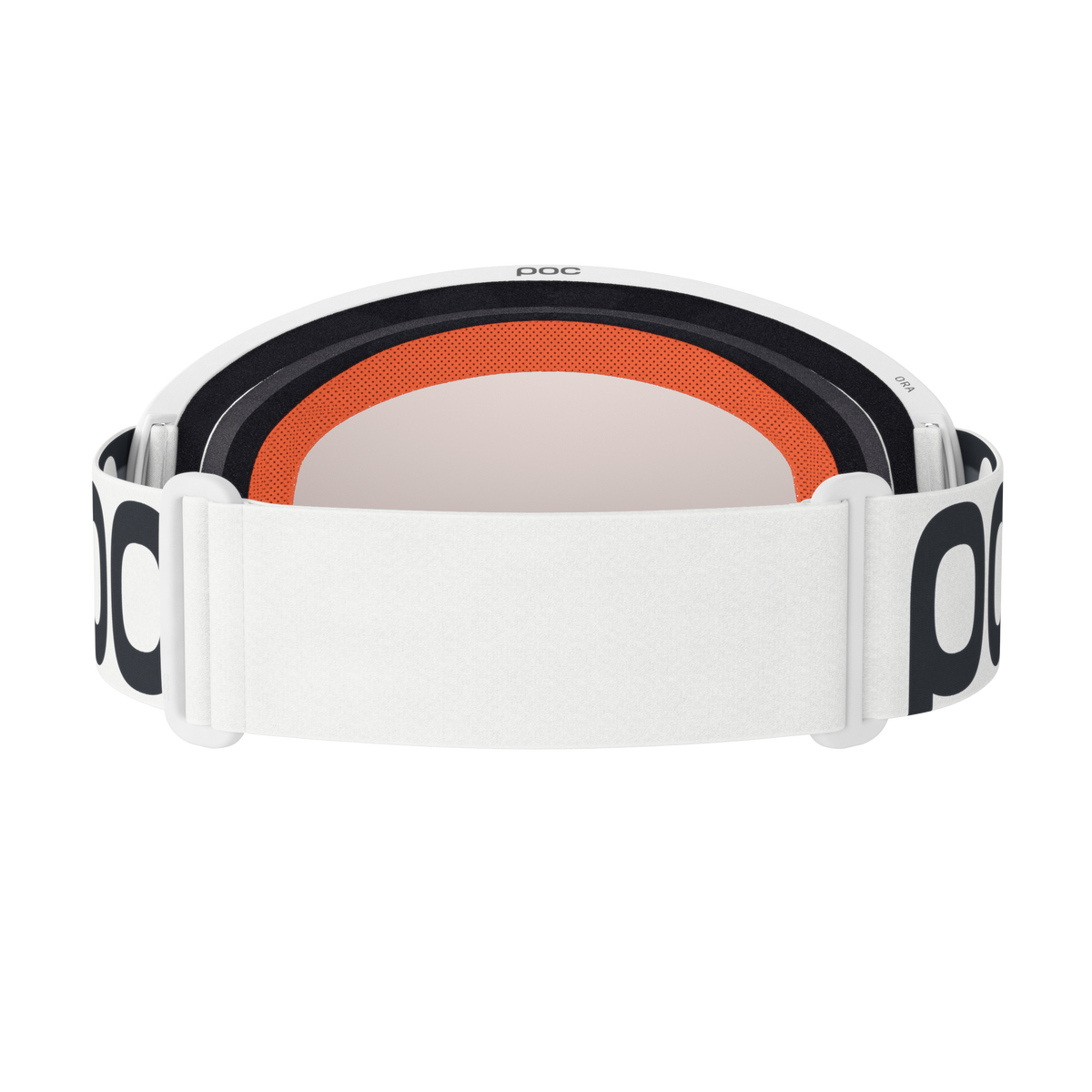 Masque POC ORA Blanc Écran Clarity Trail Cloudy Brown