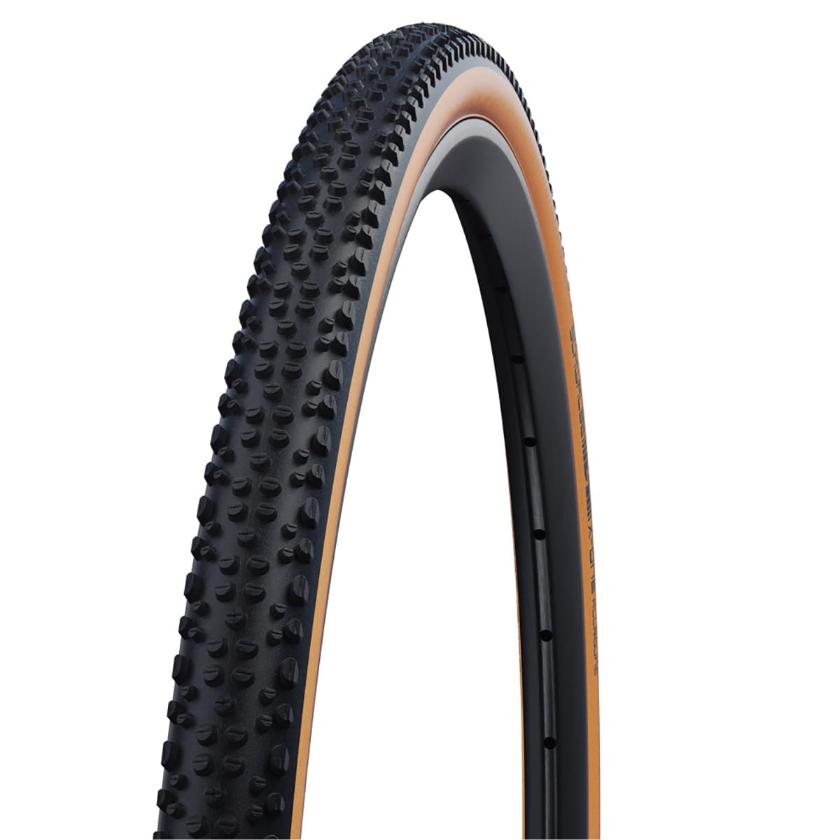 Pneu SCHWALBE X-ONE ALLROUND ADDIX RaceGuard 700x33c Tubeless Ready Marron