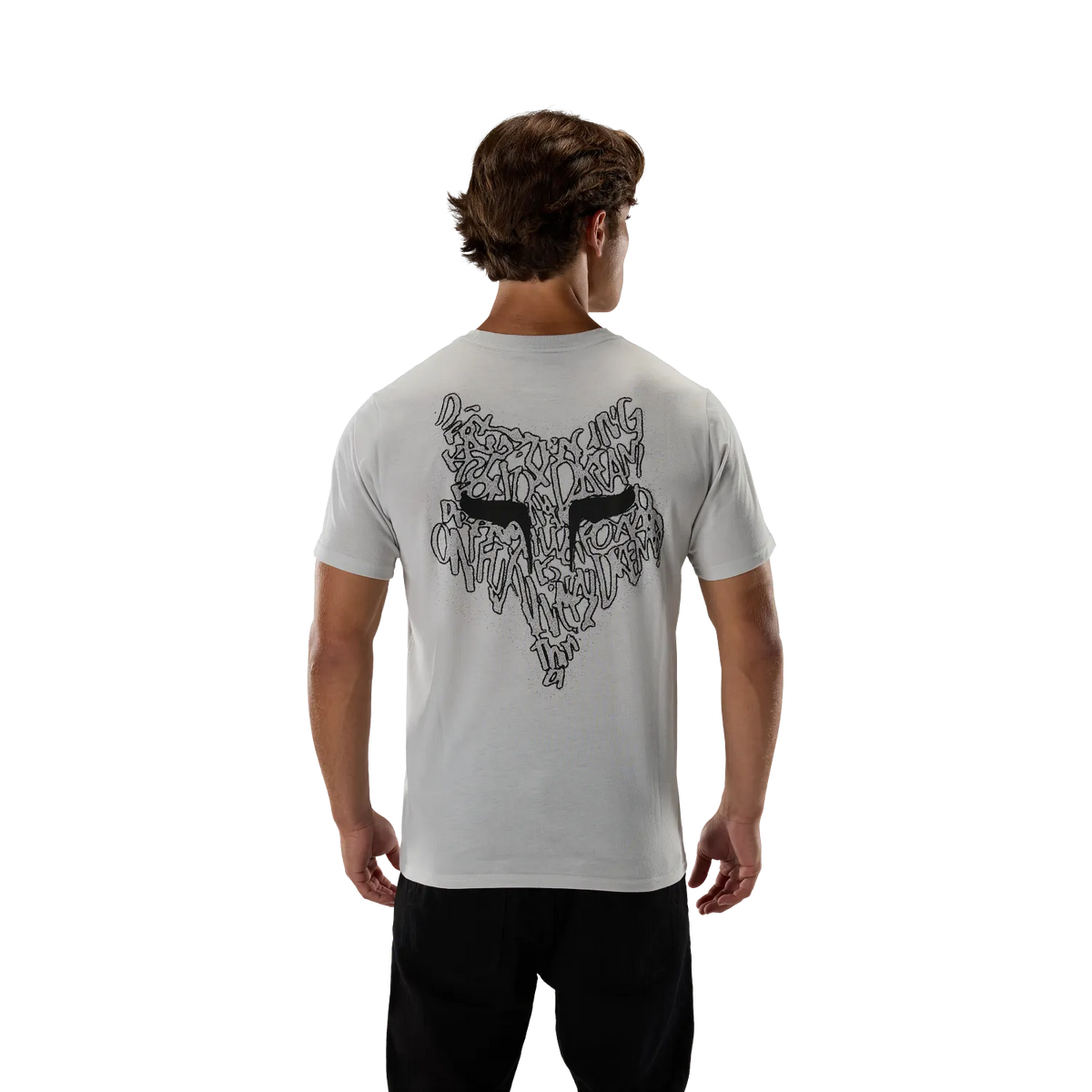 T-Shirt FOX SLOWBURN DRI-RELEASE Manches Courtes Gris Clair