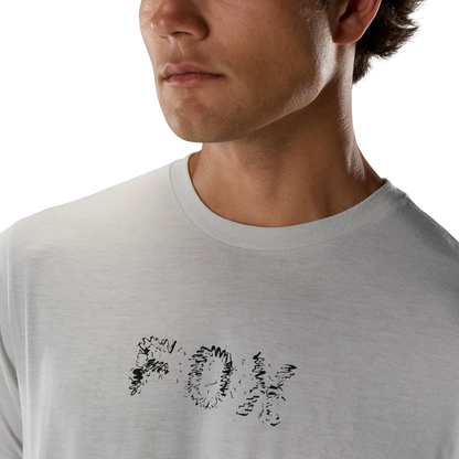 T-Shirt FOX SLOWBURN DRI-RELEASE Manches Courtes Gris Clair