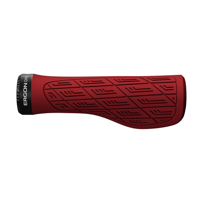 Grips ERGON GMS-S Chili Red - détail