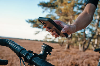 Support pour Potence FIDLOCK VACUUM AHEAD CAP BASE — utilisation du support à vélo