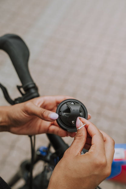 Support pour Cintre FIDLOCK VACUUM HANDLEBAR BASE — installation du support