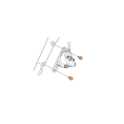 Vis De Fixation étrier Avant SHIMANO DURA-ACE FLATMOUNT R9170