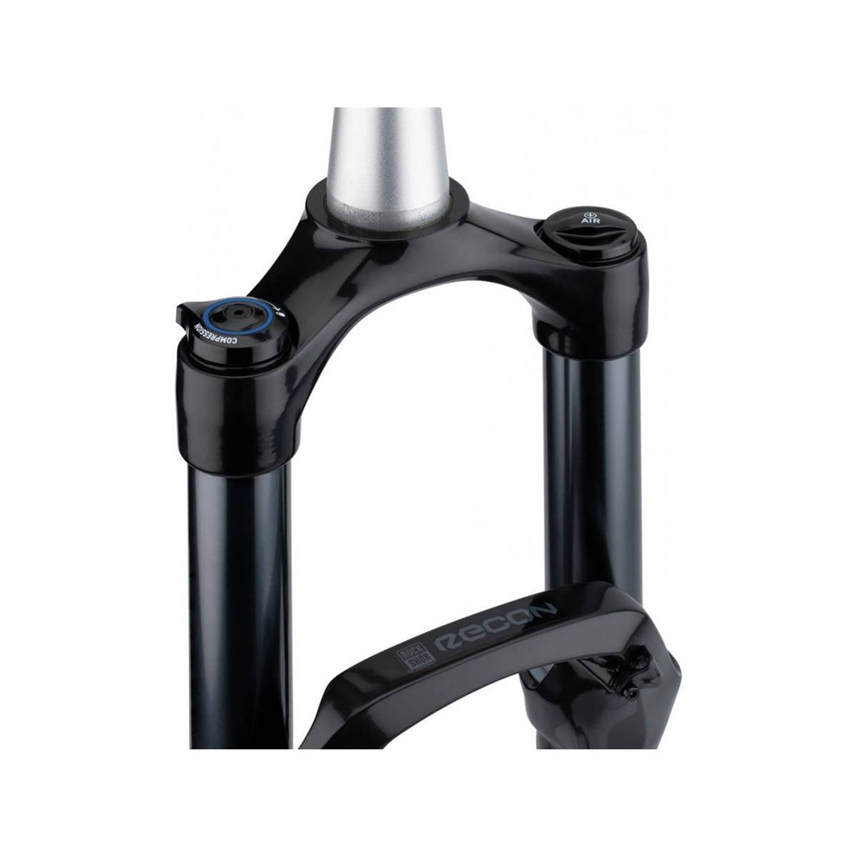 Fourche ROCKSHOX RECON SILVER RL 27.5" SoloAir Conique Axe 9x100 QR Noir