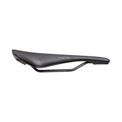 Selle SPANK SPIKE 160 Cuir Rails CrMo LTD GG Noir