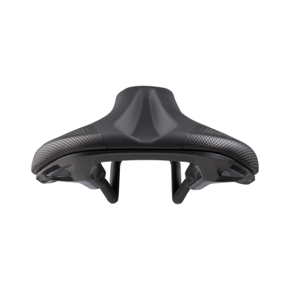 Selle SPANK OOZY 280 144mm Rails CrMo LTD GG Noir