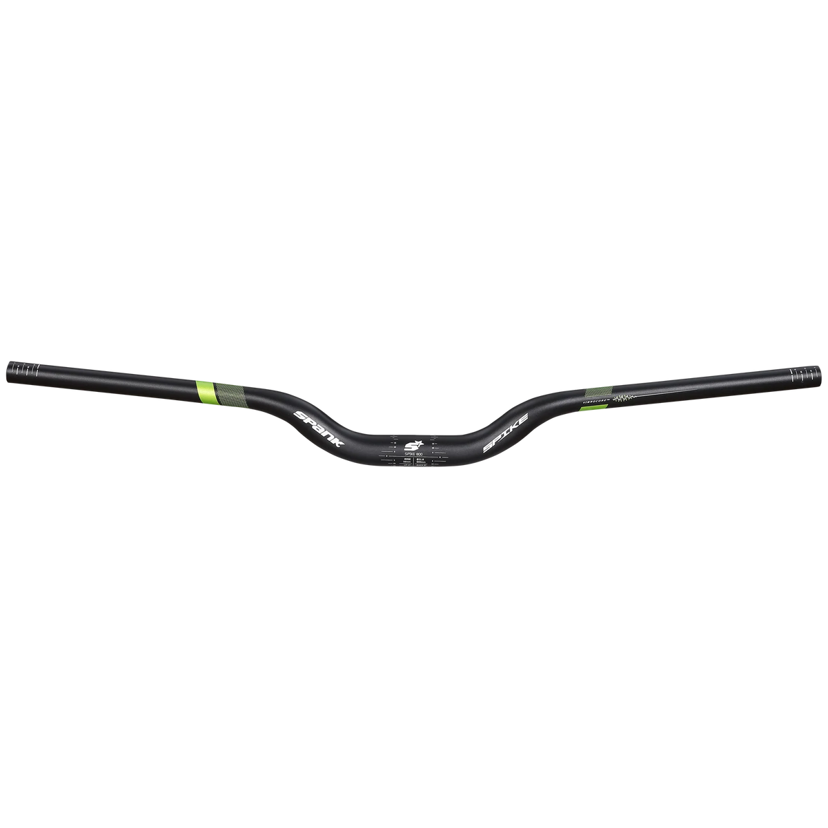 Cintre SPANK SPIKE 800 VIBROCORE Rise 50mm 800mm Noir/Vert