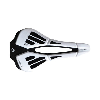 Selle PROLOGO SCRATCH M5 PAS CPC Rails Tirox Blanc