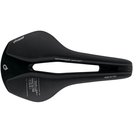Selle PROLOGO NAGO R4 PAS 147mm Rails Nack Noir
