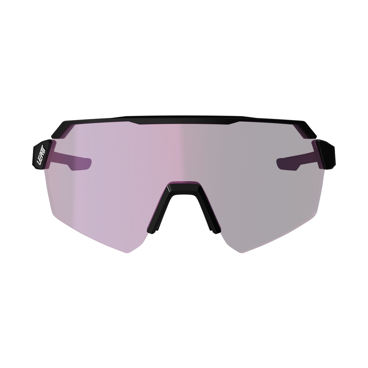 Lunettes LEATT RIDEVIZ LITE LARGE Satin Noir Verre Iriz Crystal Violet