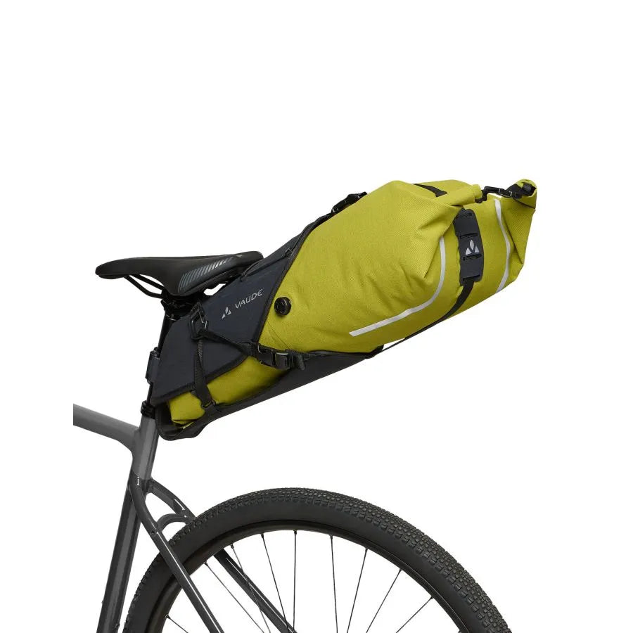 Sacoche de Selle VAUDE TRAILSADDLE CAGE 15 L Noir/Vert