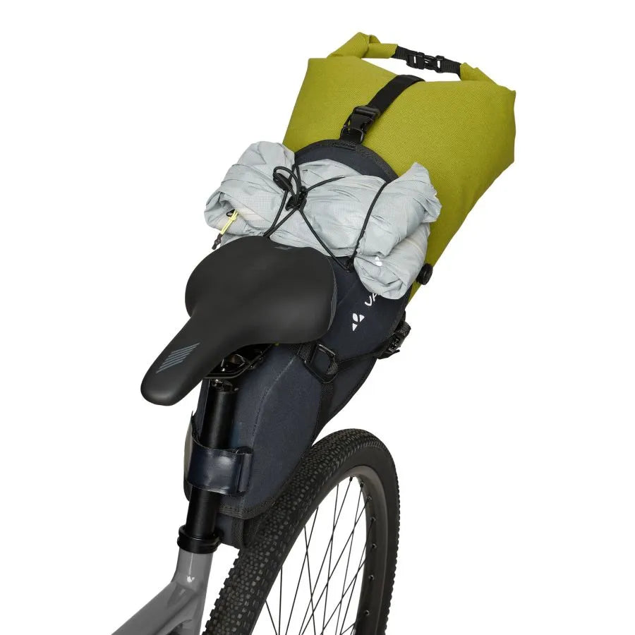 Sacoche de Selle VAUDE TRAILSADDLE CAGE 15 L Noir/Vert