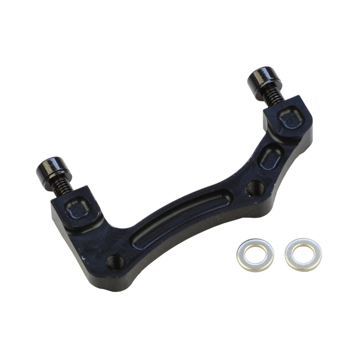 Adaptateur Étrier Avant / Arrière PM / IS HOPE  (Avant 203mm / Arrière 183 mm) #HBMB Noir