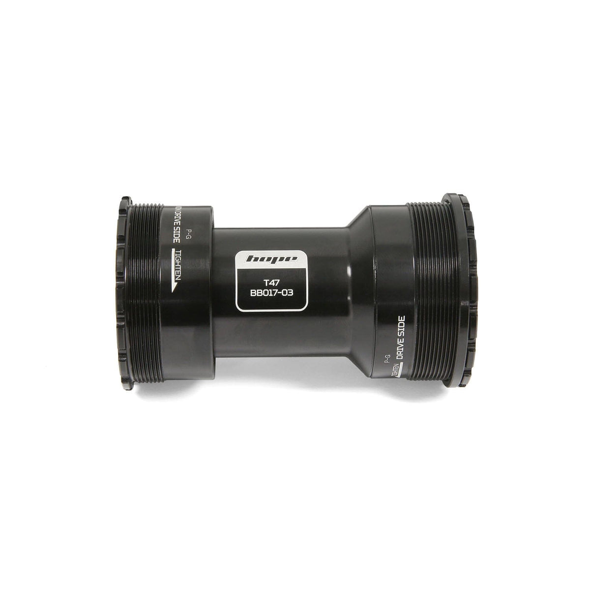 Boîtier de Pédalier HOPE T47 86/92 mm Axe 30 mm #BBT478630SSN Noir