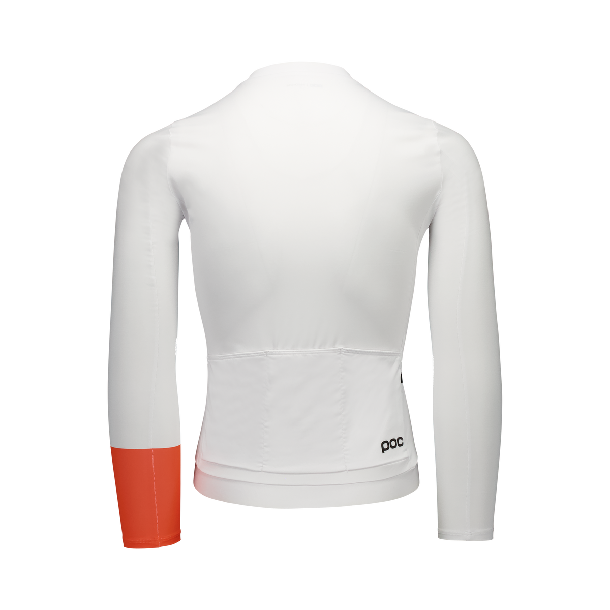 Maillot POC CADENCE Manches Longues Blanc
