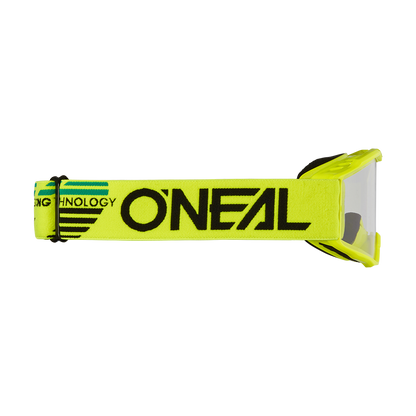 Masque O'NEAL B-10 SOLID Junior Jaune Écran Clear