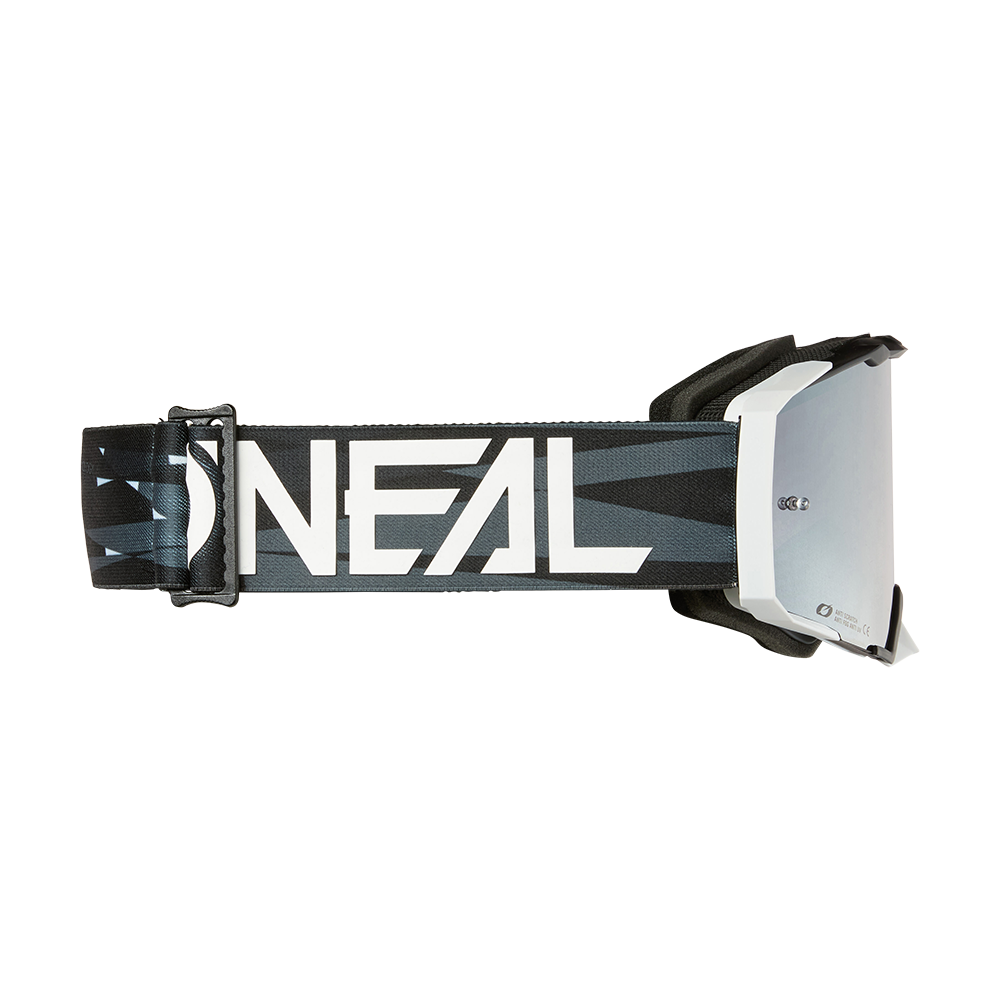 Masque O'NEAL B-33 ICTUS Noir/Blanc Écran Silver Mirror