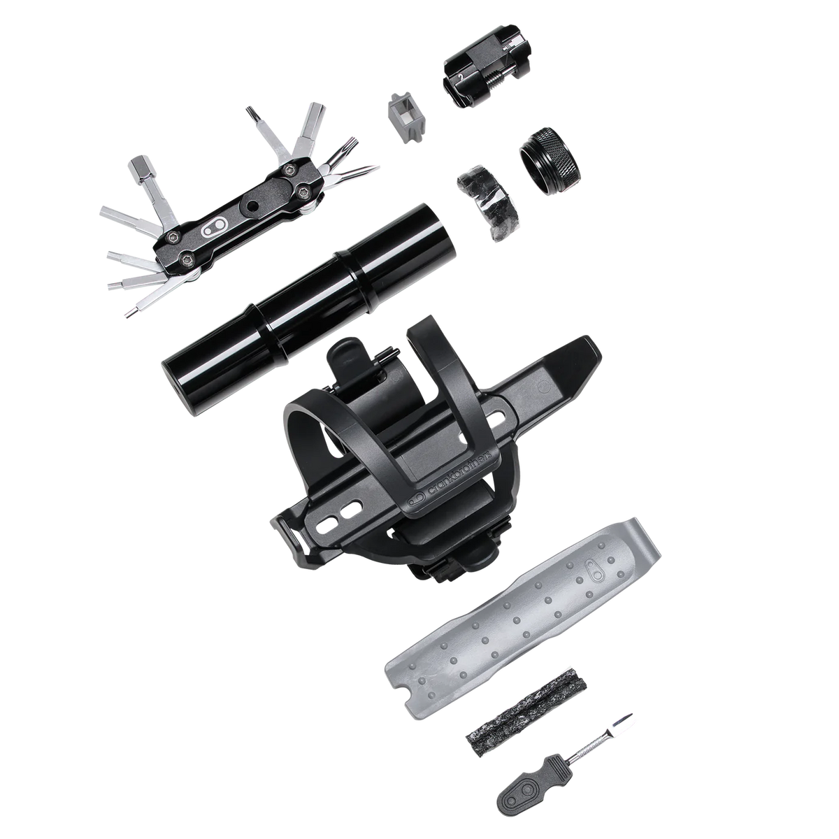 Multi-Outils sur Porte-Bidon CRANKBROTHERS S.O.S BC18