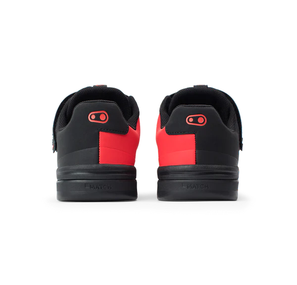 Chaussures VTT CRANKBROTHERS STAMP SPEED LACE FLAT Gris/Rouge