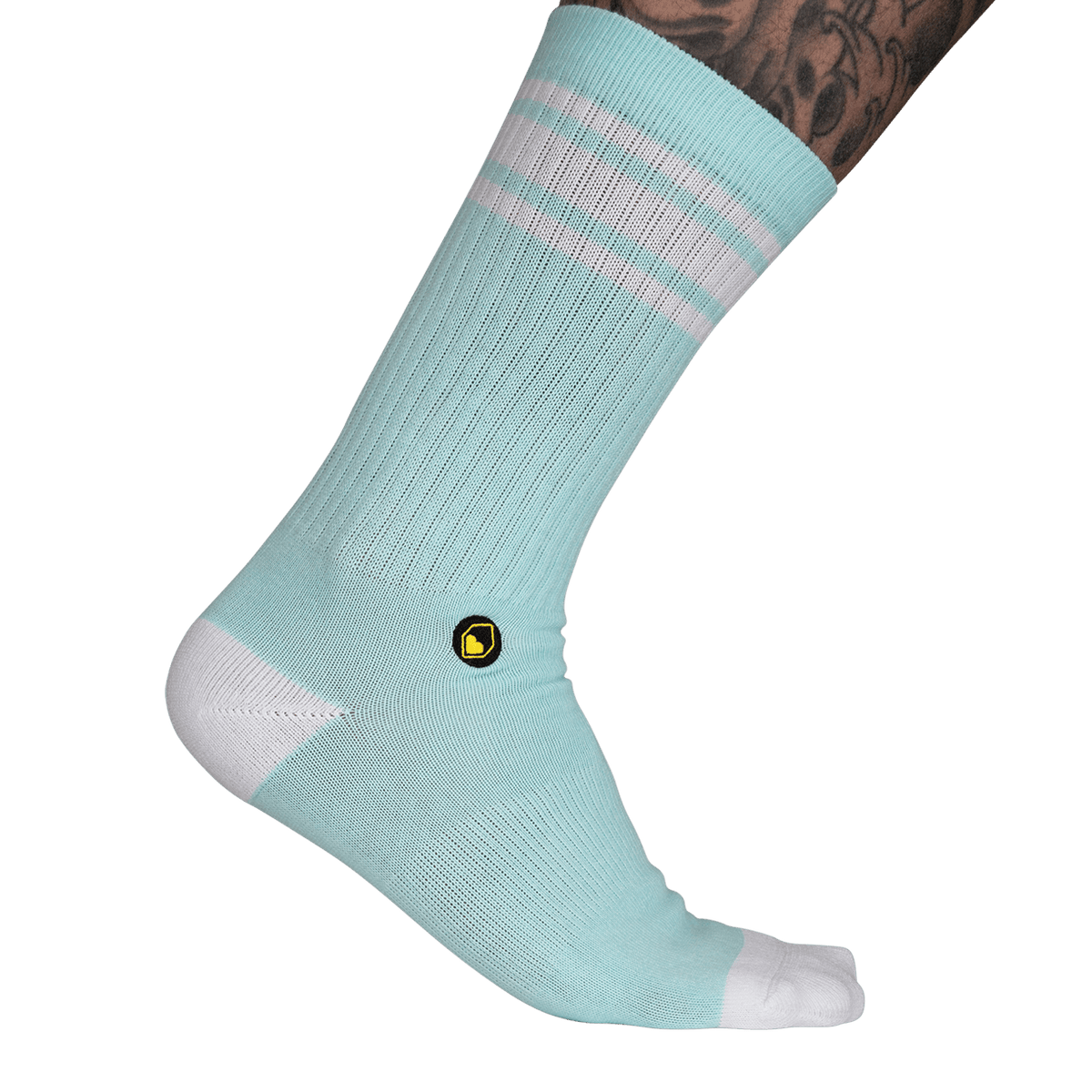Chaussettes BURGTEC EVERYDAY CREW Bleu Ciel