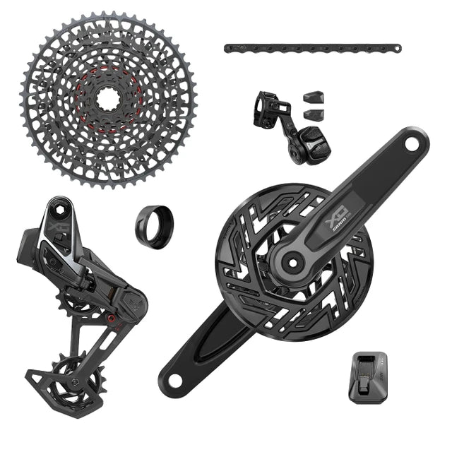 Groupe SRAM X0 EAGLE E-MTB BOSCH ISIS AXS T-TYPE 36 Dents CLIP-ON 10/52 USB-C