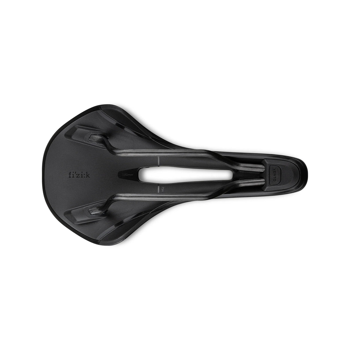 Selle FIZIK VENTO ANTARES R1 Light 140 mm Rails Carbone