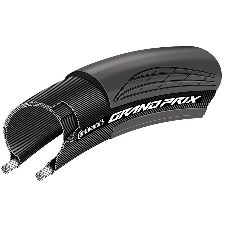 Pneu CONTINENTAL GRAND PRIX 700c TubeType Noir