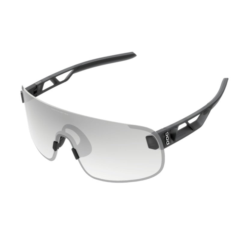 Lunettes POC ELICIT Translucide Black Verre Clarity Photochromique Grey