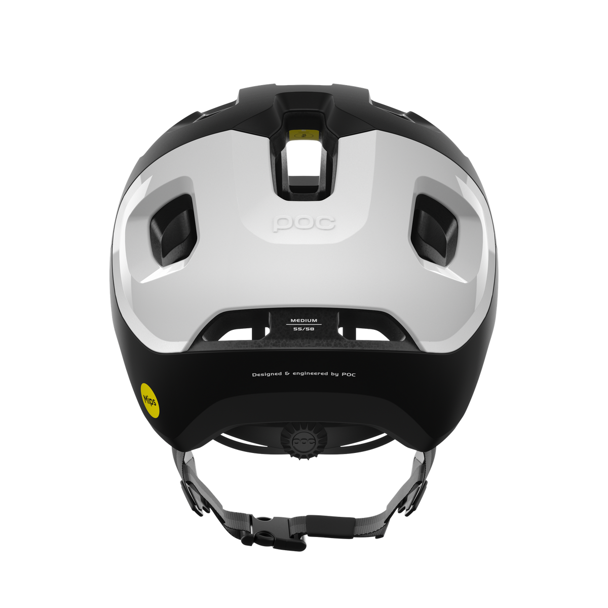 Casque VTT POC AXION RACE MIPS Noir Mat/Blanc