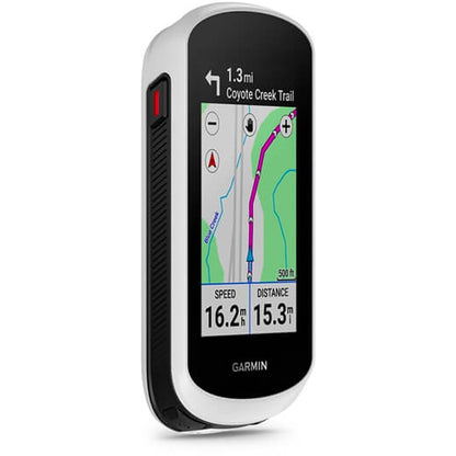 PACK GPS GARMIN EDGE EXPLORE 2 POWER avec Support Alimenté — vue de trois quarts, guidage cartographique