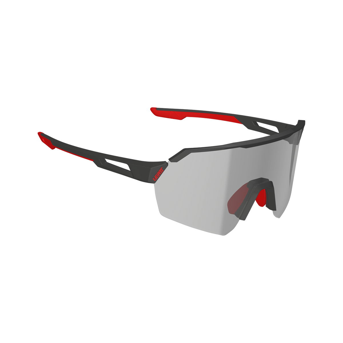 Lunettes LEATT RIDEVIZ LITE LARGE Satin Gris Verre Iriz Argent