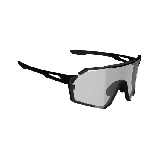 Lunettes LEATT RIDEVIZ PRO SMALL Noir Verre Iriz Argent