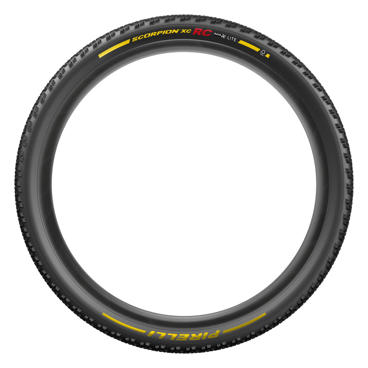Pneu PIRELLI SCORPION RACE XC RC Lite 29x2.40 Tubeless Ready Souple Noir/Jaune Team Edition
