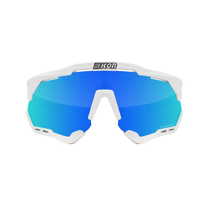 Lunettes SCICON AEROSHADE Blanc Iridium Bleu