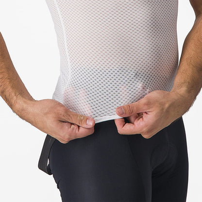 Sous-Vêtement CASTELLI PRO MESH 2.0 Manches Courtes Blanc