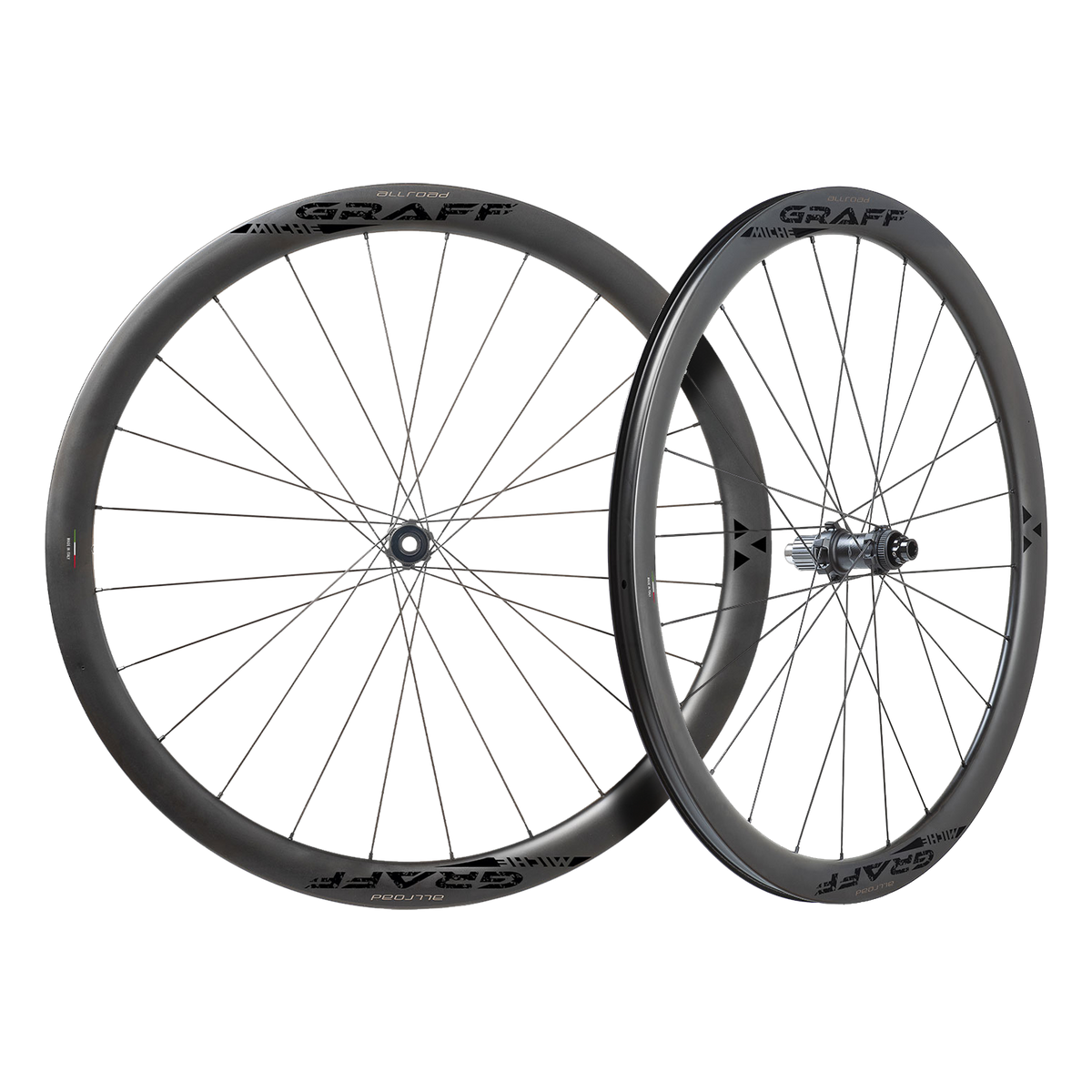 Paire de Roues MICHE GRAFF ALL ROAD DISC Tubeless Ready (Center Lock)