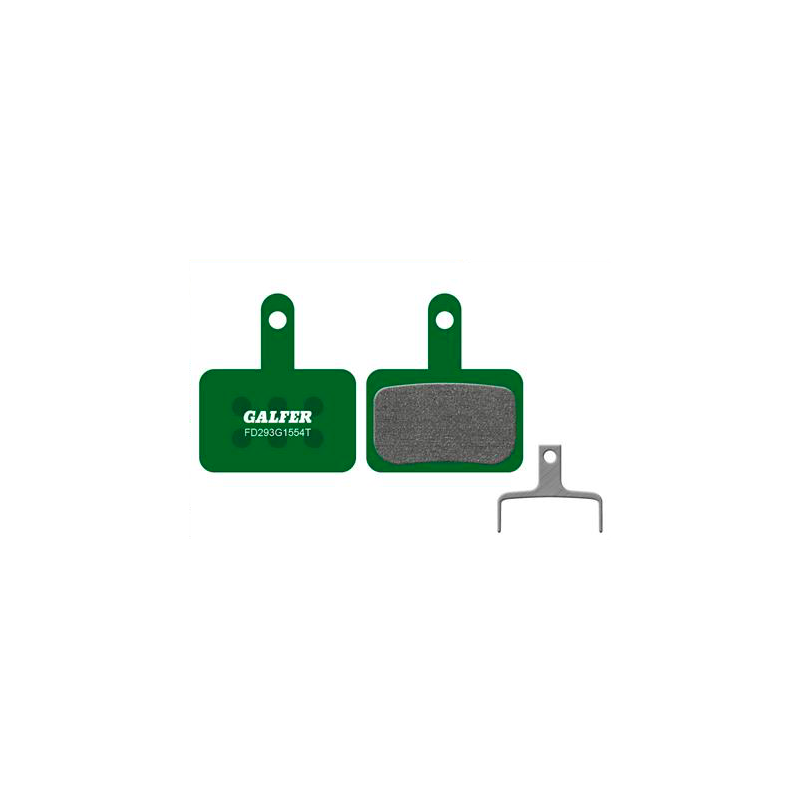 Plaquettes Semi-Métalliques GALFER PRO Shimano B01S Deore Tektro