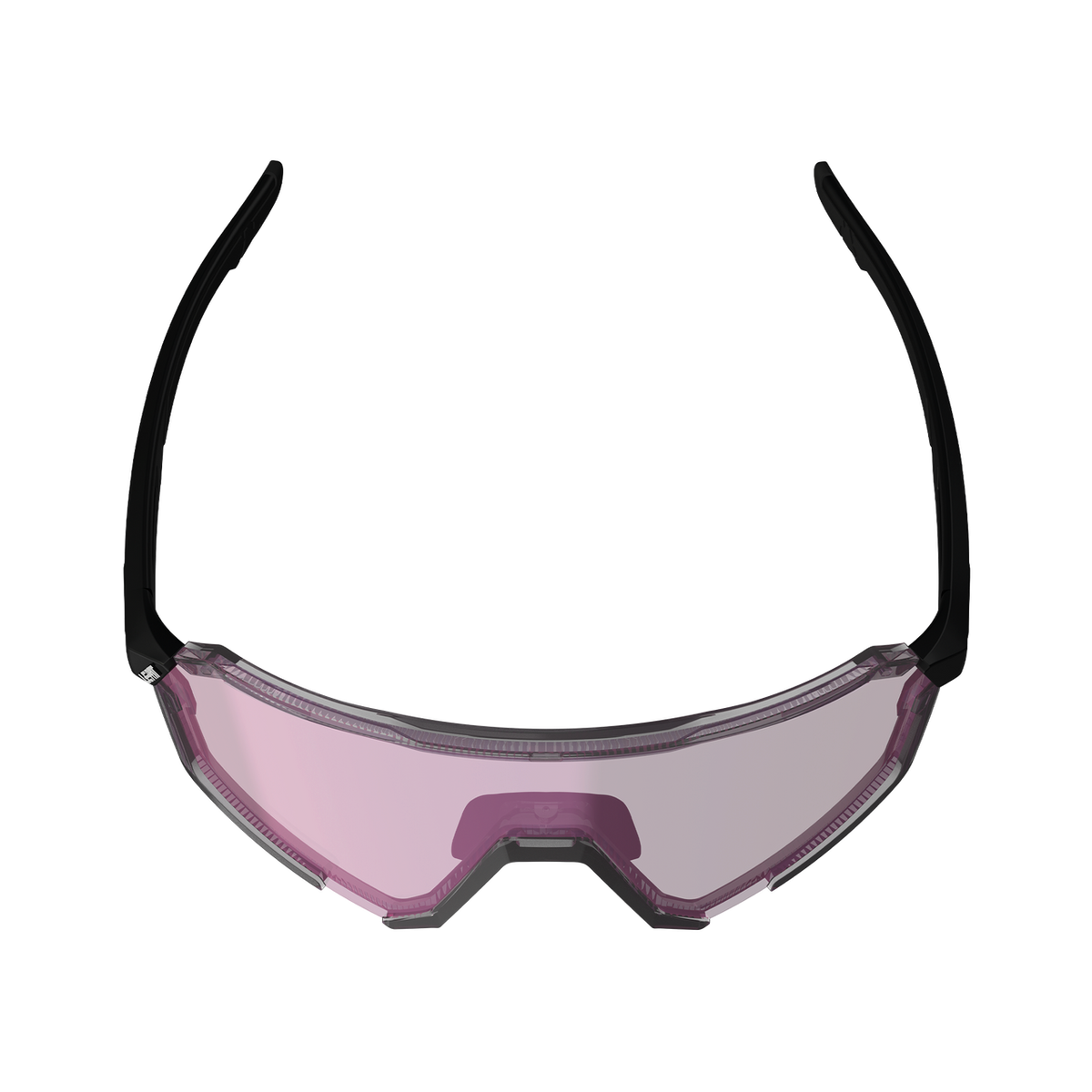 Lunettes LEATT RIDEVIZ PRO SMALL Gris Verre Crystal Iriz Rose