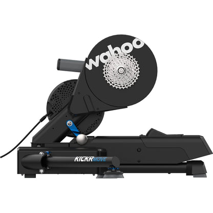 WAHOO KICKR MOVE — Vue de profil du côté cassette