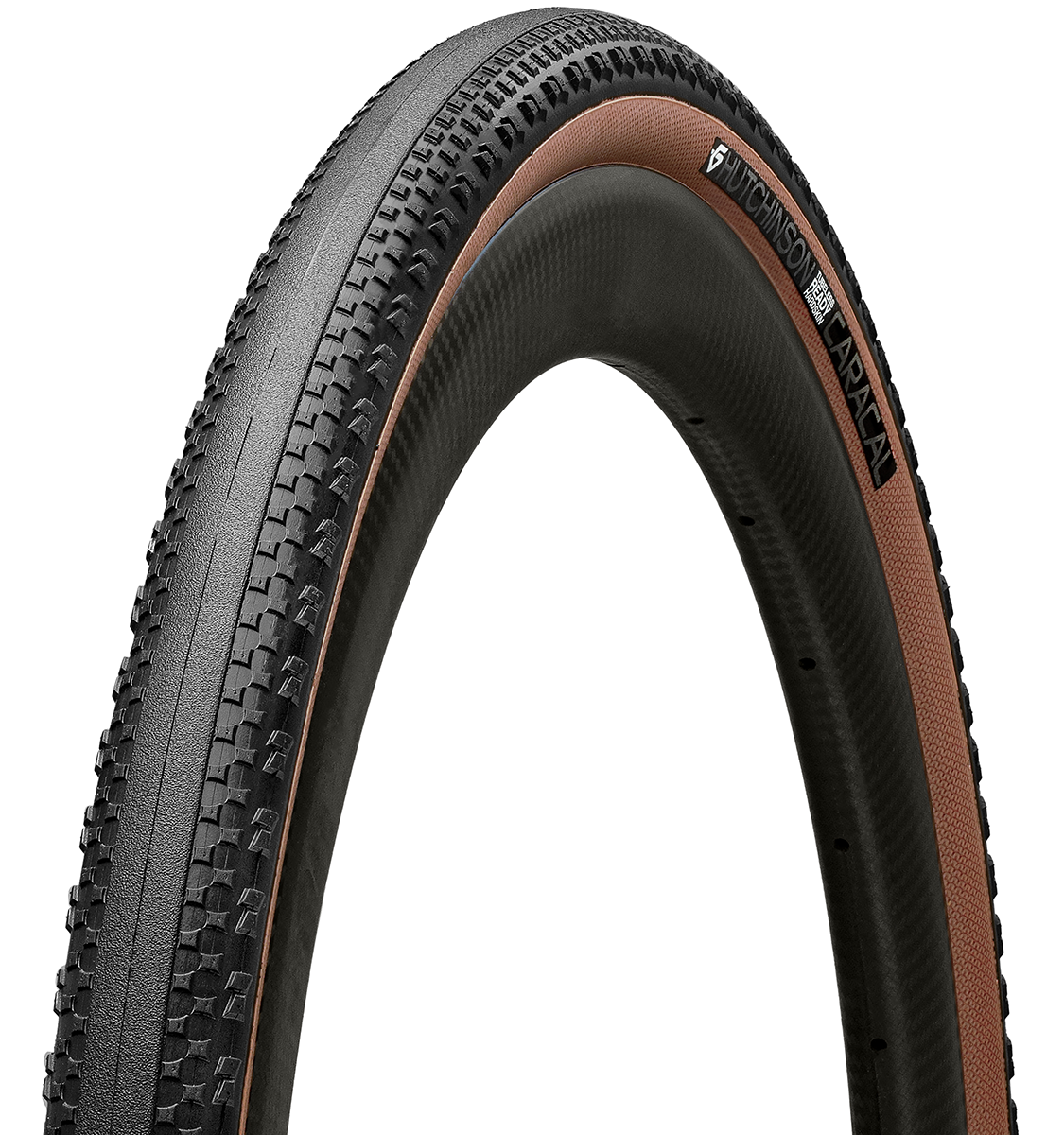 Pneu HUTCHINSON CARACAL HARDSKIN 700x40c Tubeless Ready Marron