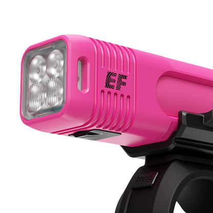 Éclairage Avant KNOG BLINDER PRO 900 Edition Limitée E.F. Pro Cycling Rose