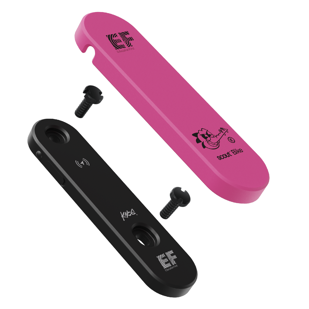 Alarme et Tracker Vélo KNOG SCOUT Edition Limitée E.F. Pro Cycling Rose