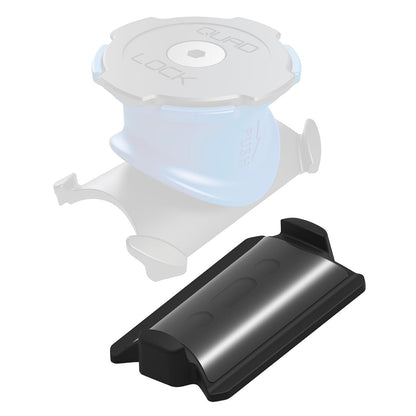 Support pour potence QUADLOCK Flat Bar Adaptor — présentation du montage de l’adaptateur