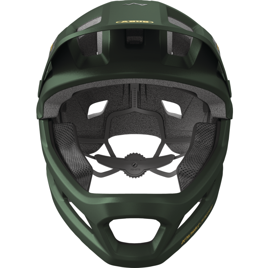 Casque VTT ABUS YOUDROP FF Junior Moss Vert