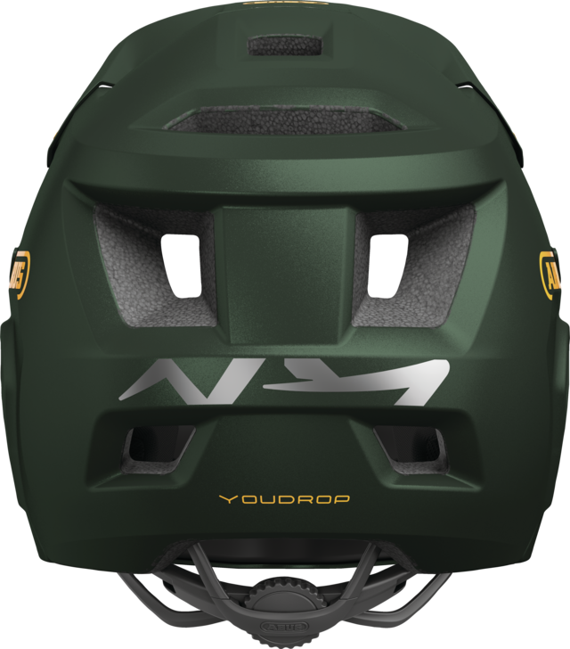 Casque VTT ABUS YOUDROP FF Junior Moss Vert