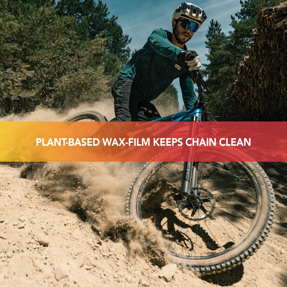 Lubrifiant pour Chaîne FINISH LINE BOOSTED™ BIO WAX (120 ml)